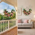 thumbnail image 4 of Flower Garland Decoration Fake Flowers for Home Front Wall Holiday Decor 25 cm Multicolor Plastic, 4 of 9
