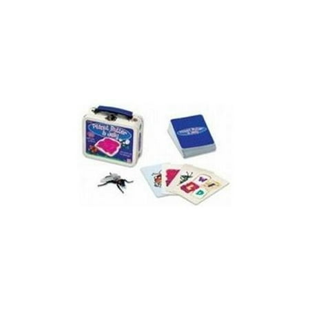 POOF-Slinky 0X4264 Ideal Peanut Butter and Jelly Card Game with Mini Collectible Tin Lunch Box Storage Container,