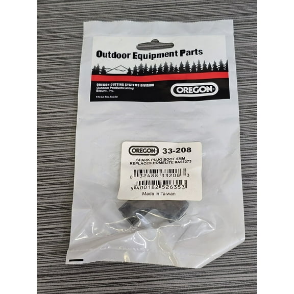 Oregon 33-208 Spark Plug Boot, 5mm for Trimmers and Chainsaws