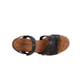 thumbnail image 3 of Walking Cradles Wc Alba Women Wedge Sandal In Black Soft Atanado Leather, 3 of 5