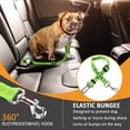 thumbnail image 6 of Simple Adjustable Pet Seat Belt, Black, Material - Nylon, Harness Type - Direct to Seatbelt Swivel Tether., 6 of 8