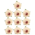 thumbnail image 1 of Camelia de seda Retro europea Artificial y capullo de rosa con hojas decoración del hogar de boda, 1 of 8
