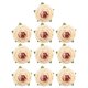 thumbnail image 1 of Elegante arreglo de capullos de rosa y camelia de seda estilo vintage europeo para decoración de bodas y hogar, 1 of 8
