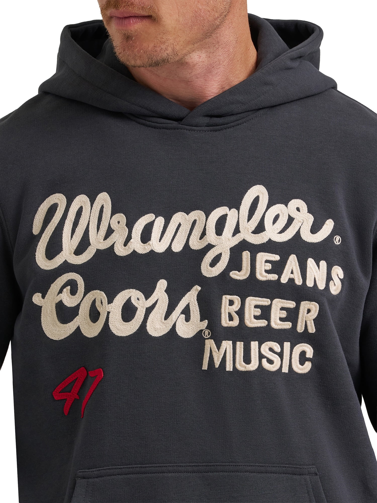Wrangler® x Coors® Hoodie, Sizes XS-2XL