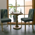 thumbnail image 3 of Stretch Dining Chair Covers Set of 4, Summer Forest Pine Trees Green Black Removable Dining Chair Protector Slipcovers for Kitchen Party Restaurant, 3 of 6