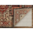 thumbnail image 4 of Feizy Nolan Transitional Southwestern, Red/Tan/Black, 12'10" x 15' Runner Easy Care Stain Resistant Fade Resistant Southwestern Bordered Floor Rug for Living room Bedroom, 4 of 8