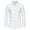 White, variant on JURANMO Men's Cotton Shirts Formal Wedding Prom Long Sleeve Slim Fit Button Down Shirt Deals of the Day White S