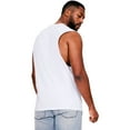 thumbnail image 2 of Casual Classics Mens Core Ringspun Cotton Raw Edge Tall Tank Top, 2 of 4