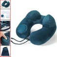 thumbnail image 4 of JGJJUGN Inflatable Neck Pillow, Travel Headrest, Portable Double Hump U-Shaped Pillow, Pressable Airplane Cushion, Adjustable Foam Support for Comfortable Travel and Relaxation, 4 of 4