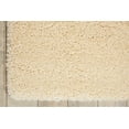 thumbnail image 4 of Nourison Malibu Shag 5'3" x 7'3" Cream Plush Indoor Rug, 4 of 7