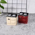 thumbnail image 5 of 1:12 Dollhouse Mini Gas Stove Simulated Model Furniture,Milk White, 5 of 5