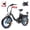 Black, variant on Wildeway Folding Dual Motors Electric Bike for Adult, 2000W 48V 32AH UL2849 Removable Battery Mountain bike 20*4.0 Fat Tire up to 28MPH&90Miles Long Range Ebike Off-road Dual Hydraulic&Brake Bicycle
