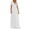 White, variant on LIIPEE Dress Women Summer Dresses Wedding Guest Dress Elegant Solid Color V Neck Lace Short Sleeve Maxi Dress Sundress Female Versatile Baby Shower A-Line Dress,Pink,L