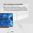 thumbnail image 3 of Belkin Rockstar USB-C Audio + Charge Adapter, Headphone Adapter w/USB-C 60W Power Delivery Fast Charging for iPhone, iPad Pro, Galaxy, Note, Google Pixel, LG G6, Sony Xperia, OnePlus, & More - White, 3 of 6