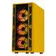 thumbnail image 2 of Xtreme PC Gaming AMD Radeon RX 6600 Ryzen 7 5700 32GB SSD 1TB Monitor 27 165Hz WIFI Yellow, 2 of 6