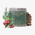 thumbnail image 2 of Charles Farris Scented Candle Winter Evergreen in a Tin Fragrances of Eucalyptus Pine Cranberry & Cedar 300g Holiday Scents, 2 of 3