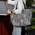 thumbnail image 7 of Honeii Zebra Skin for Tote Bag with Adjustable Strap,Beach Bag, Waterproof Sandproof Beach Tote Bag, Large Capacity Foldable Beach Bags, 7 of 7