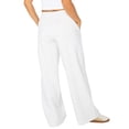 thumbnail image 4 of Celebrity Pink Women's and Women's Plus Wide Leg Sweatpants, Sizes XS-4X, 4 of 6