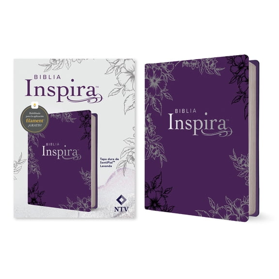 Biblia Inspira Ntv Con Filament (Tapa Dura de Sentipiel, Lavanda), (Hardcover)