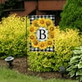 thumbnail image 4 of Briarwood Lane Sunflowers Monogram B Garden Flag, 4 of 4