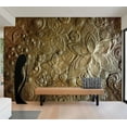 thumbnail image 6 of Tiptophomedecor Background & Patterns Wallpaper Wall Mural - Virtuosity Of Gold, 6 of 8