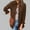 DT-Brown, variant on Women's Classic Plaid Button Down Shirt - Casual Long Sleeve Top, Stylish for Work & Daily