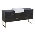 thumbnail image 1 of Imaginations Américaines 76.25 pouces W Vanity Set Gris, 1 of 1
