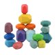 thumbnail image 5 of Juguete rompecabezas Montessori de madera con piedras apilables y de equilibrio, artículos de arte creativos para construir Estilo A, 5 of 9