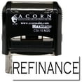 thumbnail image 1 of Self-Inking Refinance Stamp with Yellow Ink, 1 of 4