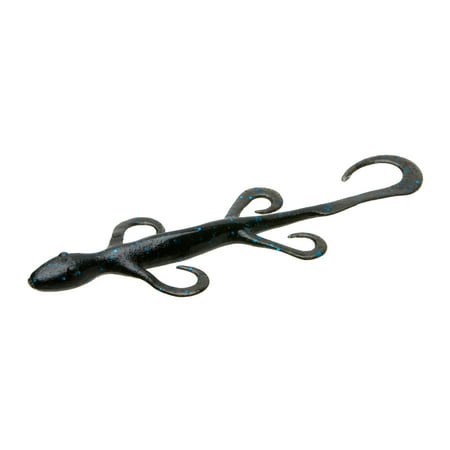 Zoom Lizard Fishing Bait Blueberry 6" 9-pack Soft Baits