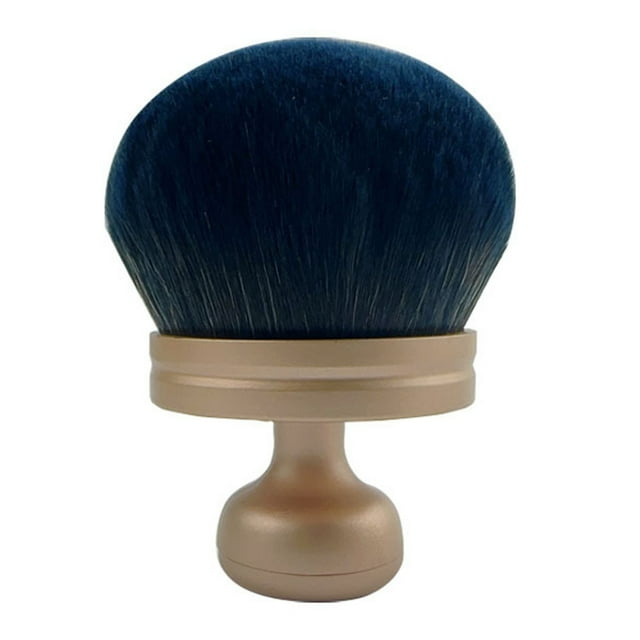 Extra Large Body Powder Brush - Synthetic Bristles, Ergonomic Grip & Travel-Ready, for Face and Body Makeup