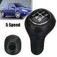 thumbnail image 2 of 5-Speed Manual Leather Gear Shift Knob Shifter Lever for Focus MK1 1998-2005, 2 of 5