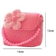 thumbnail image 2 of Bolso bandolera de felpa con diseño de flores a la moda para niñas pequeñas, 2 of 6