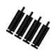 thumbnail image 2 of 4 patas para muebles, patas de sofá, resistentes y resistentes al óxido, patas de repuesto ajustables. negro 15cm, 2 of 9