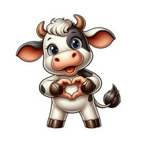 nvzhuang Animal Toilet Stickers Funny Cat Cow Frog Giraffe Toilet Lid Decals Toilet Seat Stickers for Bathroom Toilet Kitchen