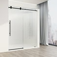 thumbnail image 5 of Vigo VG6021MBFL6076L Elan E-Class 76" High X 60" Wide Sliding Frameless Shower Door -, 5 of 6