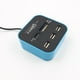 thumbnail image 3 of Lector y concentrador USB de 3 puertos Lector de memoria externa de alta capacidad con lector de múltiples tarjetas Combo, 3 of 4