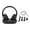 Black (US Plug), variant on YAHHU Wireless Headphone for TV Watching 2.4G Bluetooth 5.3 TV Headset with Charging Base for Seniors EU Plug (9.45 inches / 24 cm)