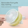thumbnail image 4 of UttpKLBx Usb Air Conditioner Bladeless Portable Mini Fans Portable Hand Fan for Travel Portabe Camping Fan, for Home Office Bedroom Dorm (Yellow), 4 of 6