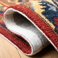 thumbnail image 5 of SAFAVIEH Heritage Fion Tribal Wool Runner Rug, Red/Gold, 2'3" x 8', 5 of 7