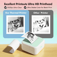 thumbnail image 5 of DUANJY Portable Bluetooth Label Makers, 2 inches Barcode Label Printer with 5 Rolls Paper & 5 Rolls Thermal Stickers for Home Office Kitchen, Study, Craft, iOS & Android, 5 of 13