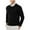 Black, variant on GBSYEWXS Pullover Sweater For Men Long Sleeve Solid Color Pullover Casual Knit Crew Neck Sweaters Green