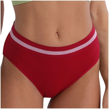 Yuzhih Womens Underwear Cotton Bikini Panties Solid Full Coverage Panty Breathable Soft Stretchy Underpant