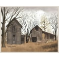 thumbnail image 2 of Jacobs, Billy 18x15 Black Ornate Wood Framed with Double Matting Museum Art Print Titled - Forgotten Homestead, 2 of 4