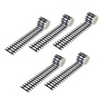 thumbnail image 2 of FashionCha 5 Rolls Miniature Road Tape Car Parking Space Decorative Straight Track Sticker DIY Paper Tape Suitable for Classroom Floor Decoration Model Road Layo for railway, 2 of 8