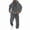 A08 GY1, variant on Men's Sweatsuit 2 Piece Tracksuits Baggy Pullover Sweatsuit Loose Fit Sweatpant Young Men Outfits Set Beige XXL