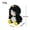 Embroidered Squinting Penguin Girl, variant on New Doomsday Gugu Gaga Penguin Plush Toy Game Peripheral Doll Cute Gift