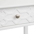thumbnail image 5 of unbrand  2 Drawer Console Table, White, 5 of 5