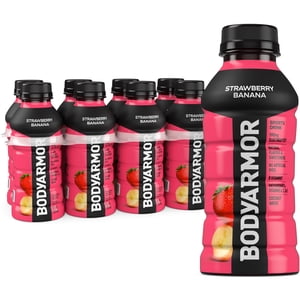 BODYARMOR Strawberry Banana Sports Drink, 12 fl oz, 8 Pack