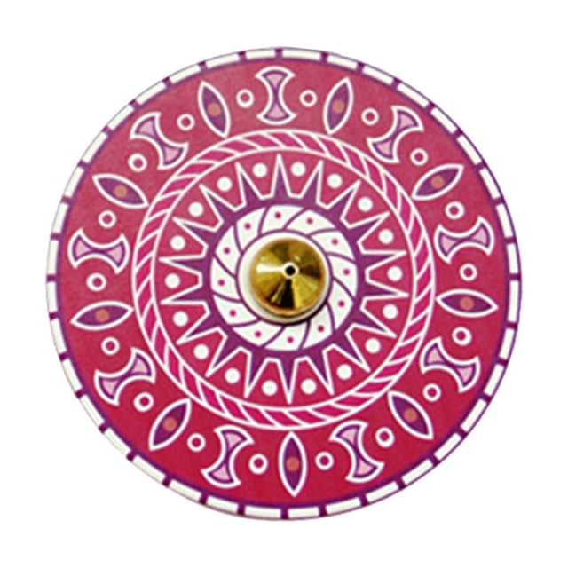 Porta Incienso Perfecl Cerámica Violeta